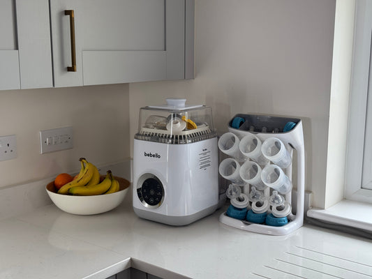 How to dry sterilised baby bottles