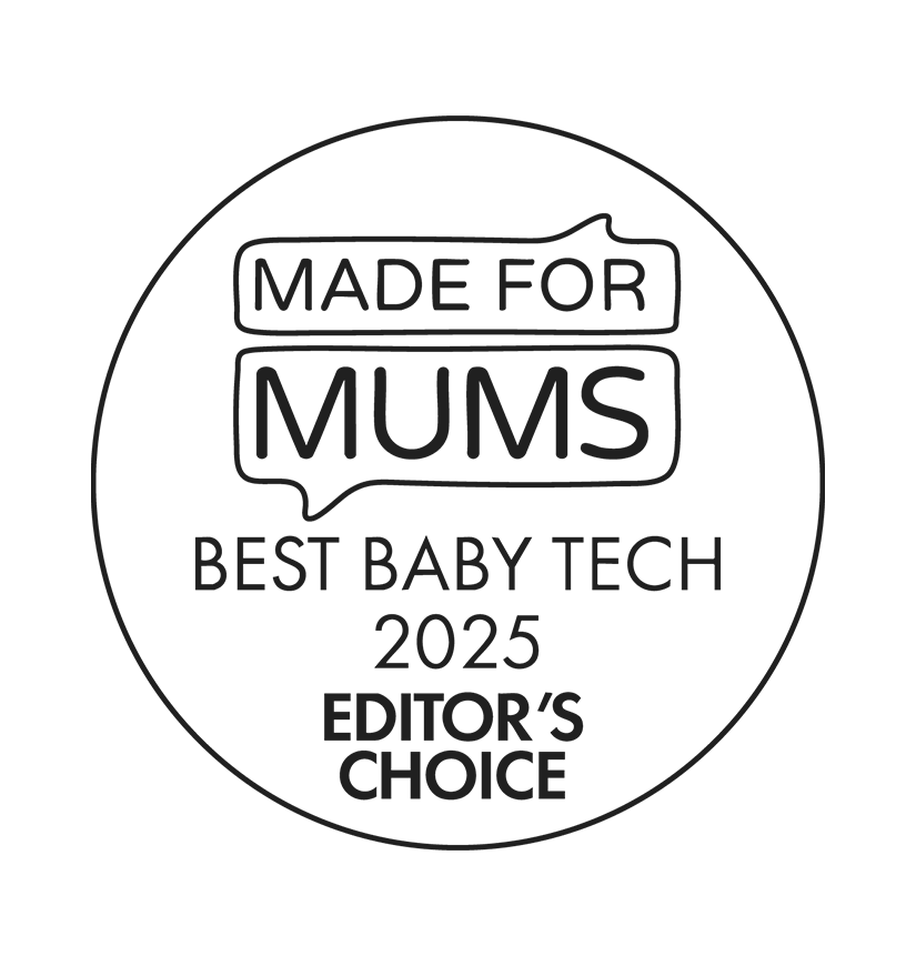 made for mums 2025 gold award. Best baby tech