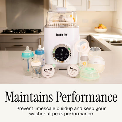 maintains performance. descaler tablets prevent limescale buildup and keep your washer at peak performance.