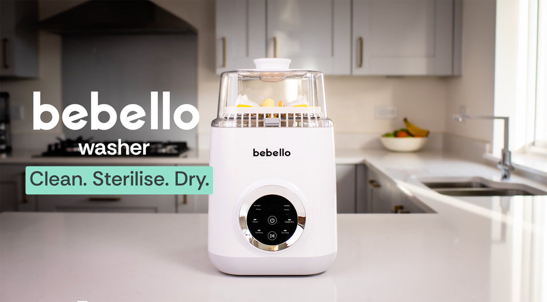 Video showing bebello washer in action