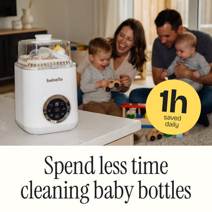 Spend less time cleaning baby bottles, save an hour every day
